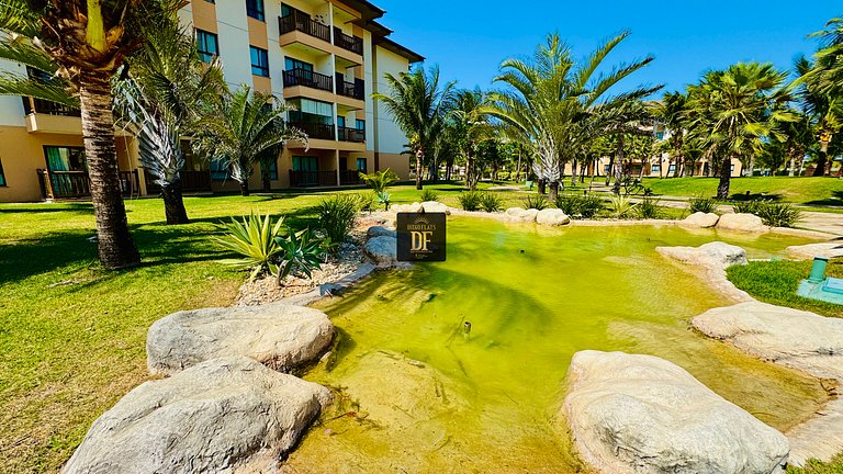 Apartamento Vista Piscina, Pé na Areia, Vg Sun